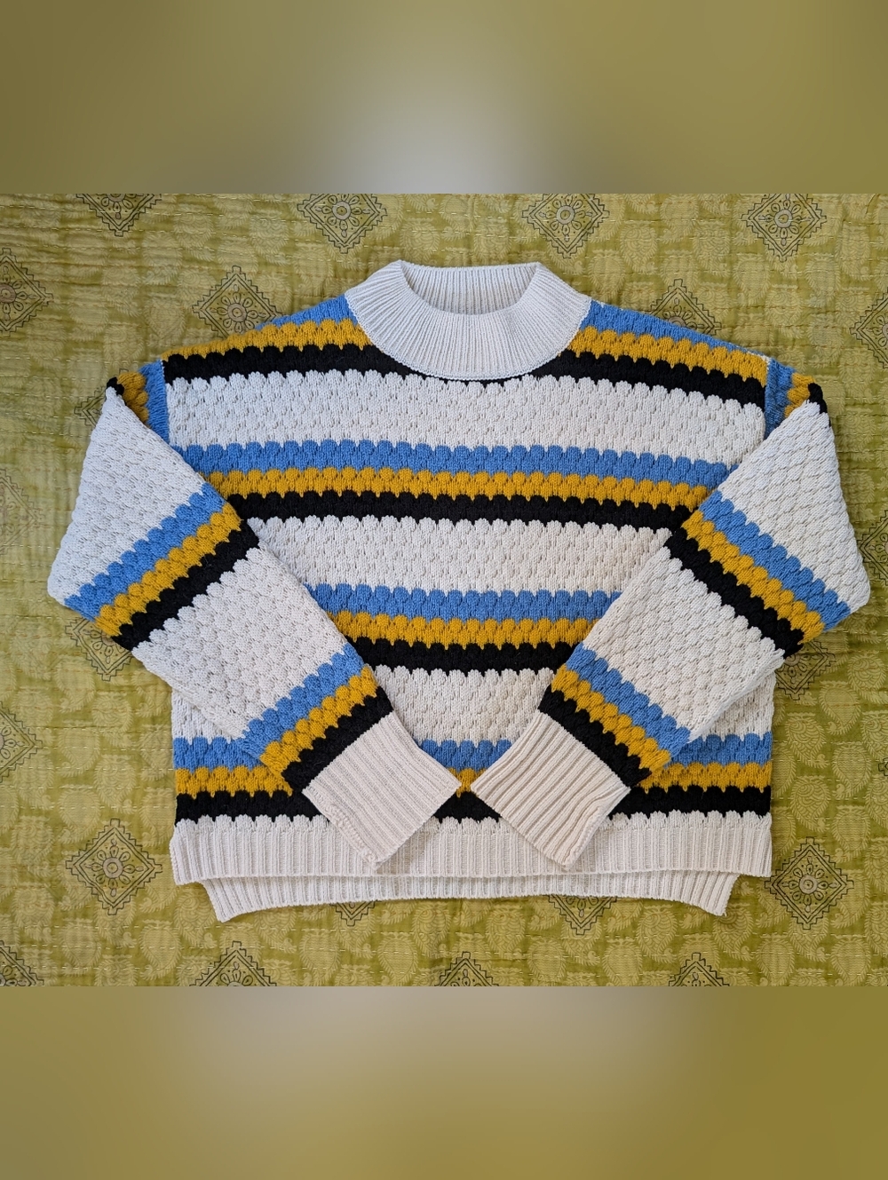 Unique Bold Striped Women's Sweater
